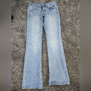 American Eagle Low Rise Kick Boot Jeans